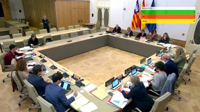 Reunión de la Comisión de Economía del Parlament de este jueves.