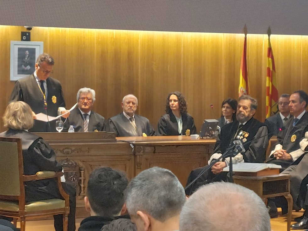 Toma de posesión de Marina Rodríguez como presidenta de la Audiencia Provincial de Huesca