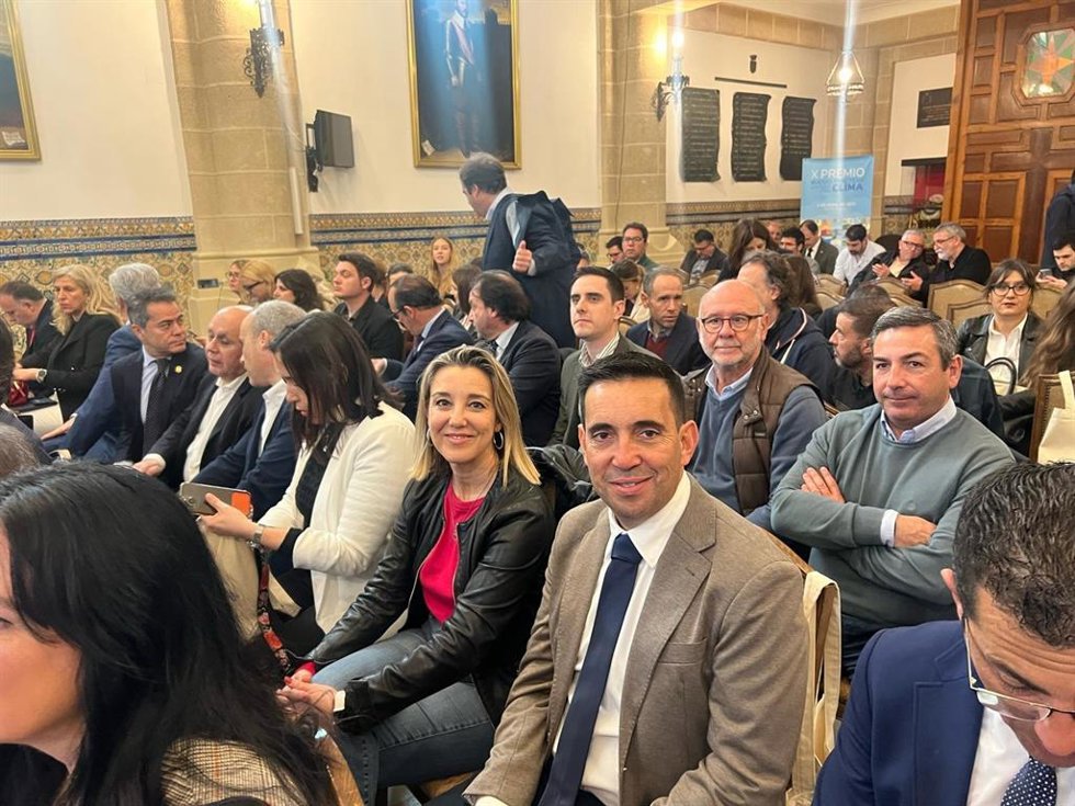 Gonzalo Domínguez, diputado provincial de Servicios Públicos Supramunicipales, en la XVII Asamblea General de la Red Española de Ciudades por el Clima
