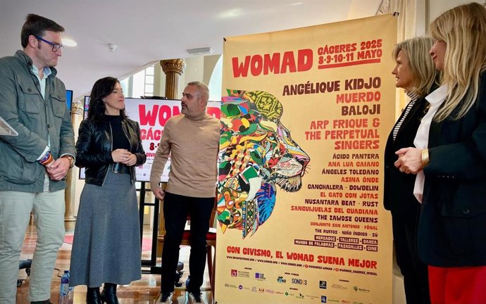 Presentación del 32º Festival Womad de Cáceres