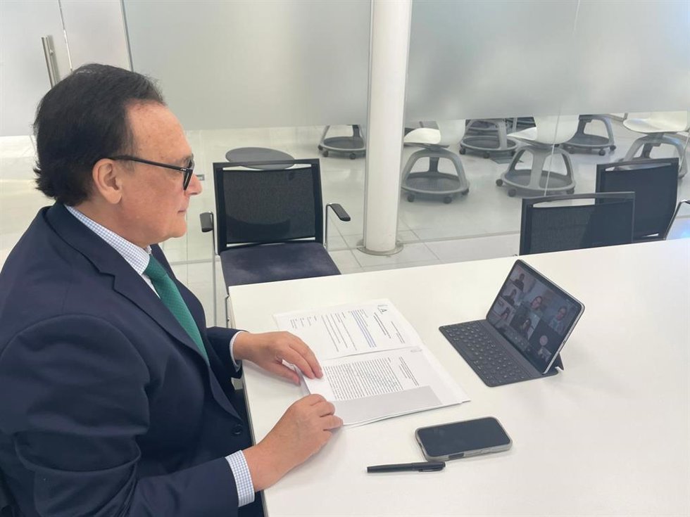 El consejero de Universidad, Investigación e Innovación, José Carlos Villamandos.