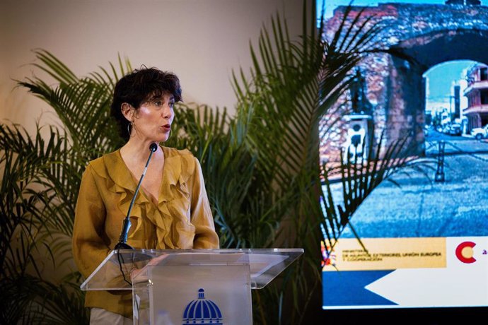 La ministra de Inclusión, Seguridad Social y Migraciones, Elma Saiz.