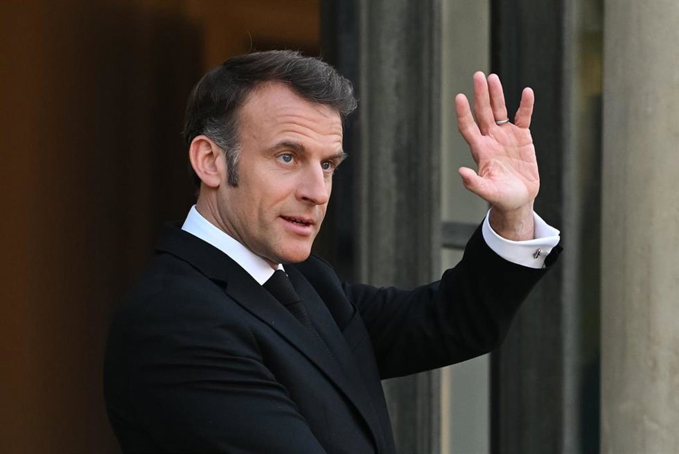 El presidente de Francia, Emmanuel Macron