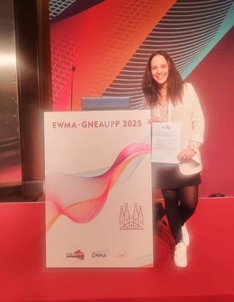 María Pilar Camarero Gómez, enfermera del Distrito Sanitario Málaga Guadalhorce, premiada en el 35º Congreso de la European Wound Management Association