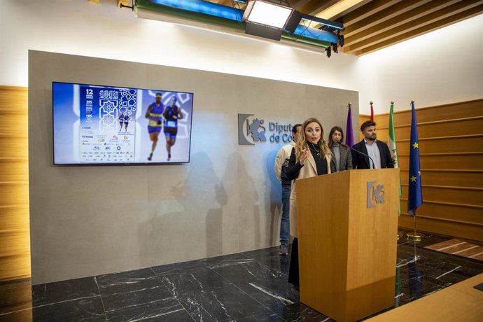 Narci Ruiz interviene en la presentación del III Maratón Subbético Mozárabe.