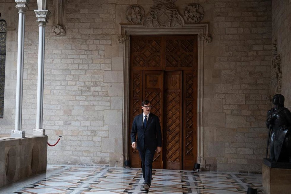 Archivo - El presidente de la Generalitat, Salvador Illa, en una imagen de archivo.