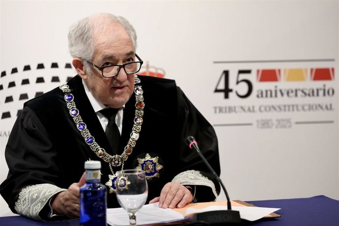 El presidente del Tribunal Constitucional, Cándido Conde-Pumpido