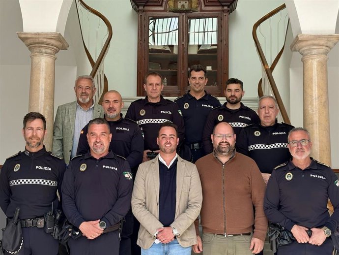 Toma de posesión de los cuatro agentes de la Policía Local.