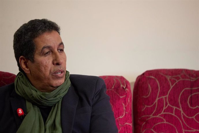 Archivo - El delegado estatal del Frente Polisario en España, Abdulah Arabi