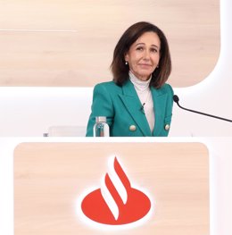 Archivo - La presidenta del Banco Santander, Ana Botín
