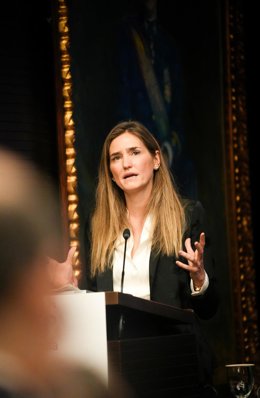 La vicepresidenta tercera del Gobierno y ministra para la Transición Ecológica y el Reto Demográfico, Sara Aagesen, este viernes en Sevilla