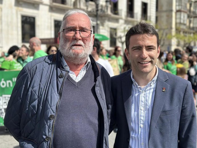 Ramón Ruiz (izda) y Pedro Casares