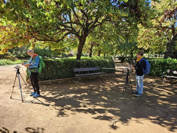 Medición del estudio para detectar las zonas de mayor riesgo térmico de Granada y su cinturón metropolitano