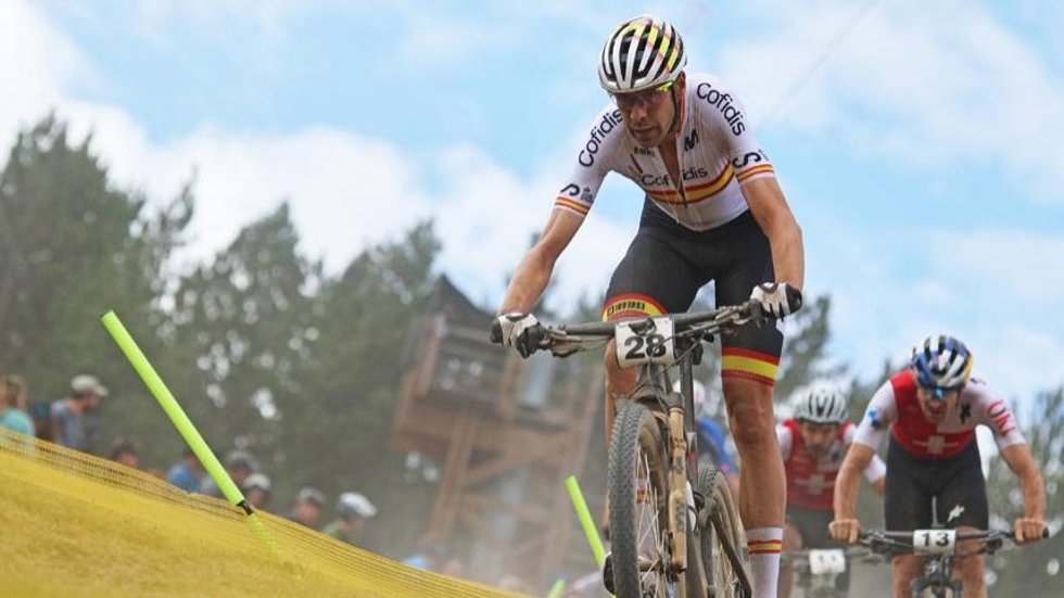 Archivo - El ciclista David Valero, bronce en Tokyo 2020, lidera a la selección española en el Mundial de bici de montaña este fin de semana en Estados Unidos.
