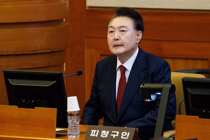 Archivo - Imatge d'arxiu del president suspès de Corea del Sud, Yoon Suk-yeol