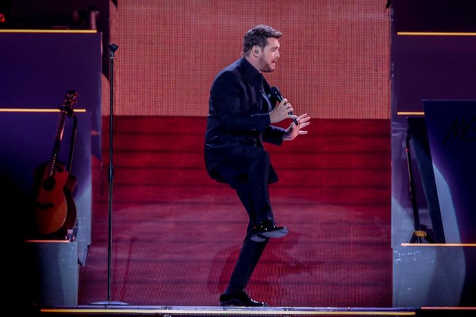Archivo - El cantant canadenc Michael Bublé 
