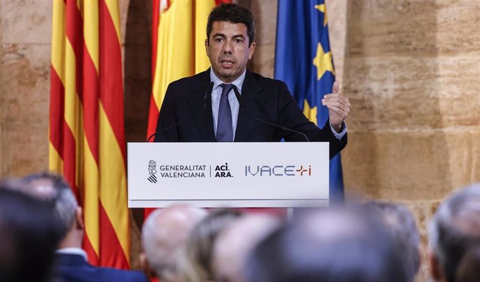 El president de la Generalitat, Carlos Mazón