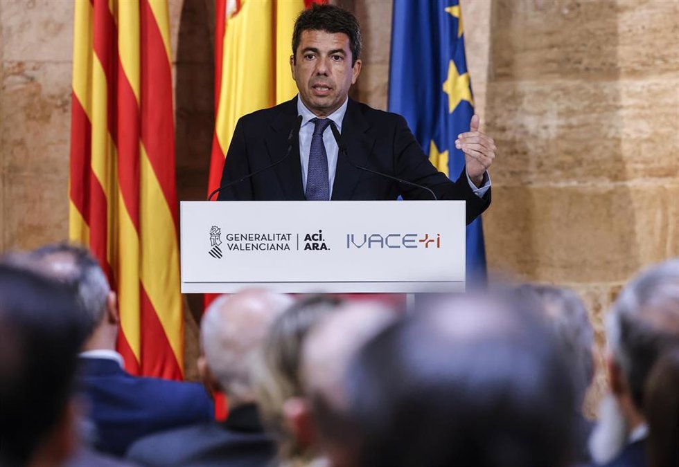 El president de la Generalitat, Carlos Mazón