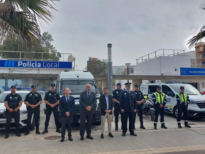 Presentación del plan de choque de seguridad de Playa de Palma