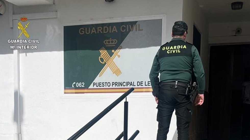 Puesto de la Guardia Civil en Lepe (Huelva).