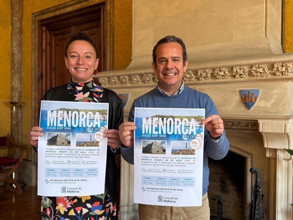 Presentación del viaje cultural a Menorca.