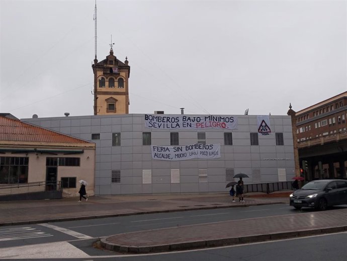 Imagen actual del parque central de bomberos