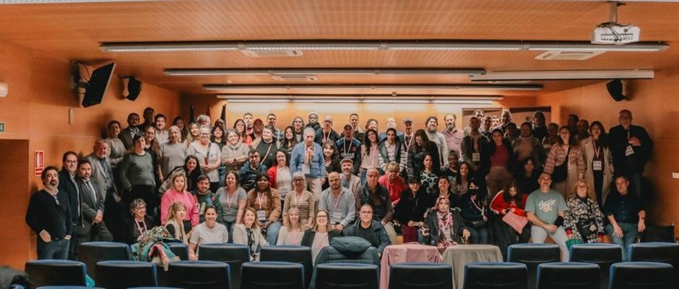 Participantes en el XVIII Encuentro Estatal de Participación celebrado esta semana en Cáceres