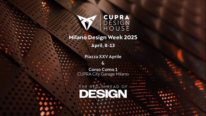 Imagen promocional de la participación de Cupra en la Milano Design Week.