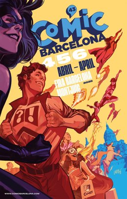 Cartel del 43 Comic Barcelona.