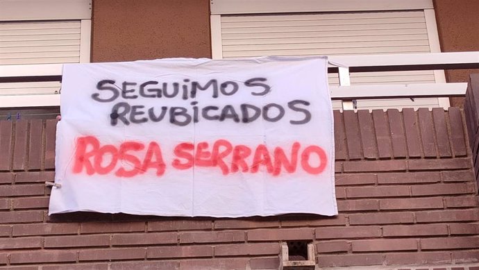 Un cartel de protesta en Paiporta (Valencia)