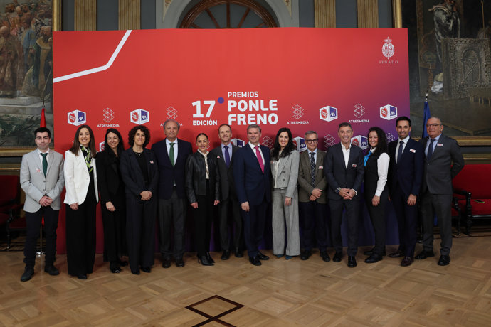 Entrega de la 17 edición de los Premios Ponle Freno