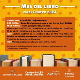 La Diputación de Valladolid organiza desde mañana una serie de actividades en Urueña con motivo del 'Mes del Libro'