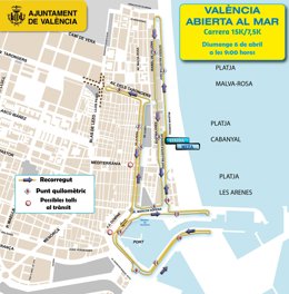 Plànol de la carrera