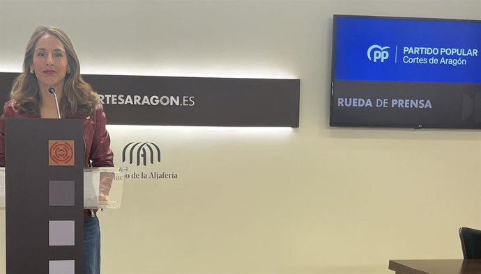 La diputada del PP María Navarro.