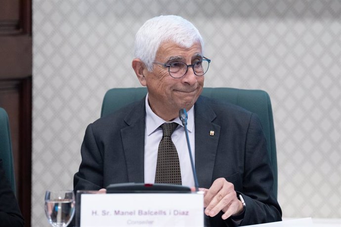 Archivo - L'exconseller de Salut Manel Balcells