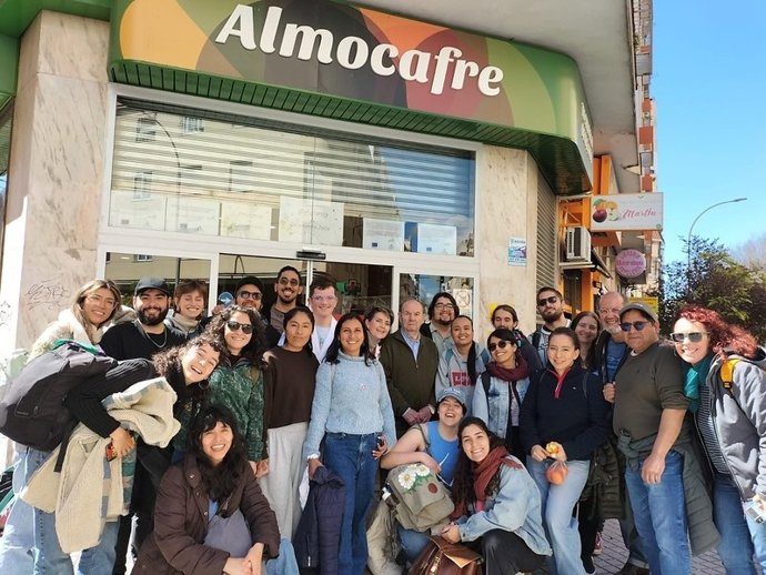 Visita de campo del alumnado del Máster en Agroecología de la UNIA