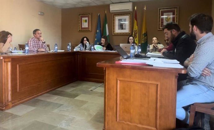 Pleno extraordinario del Ayuntamiento de Láchar