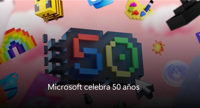 Microsoft 50 aniversario