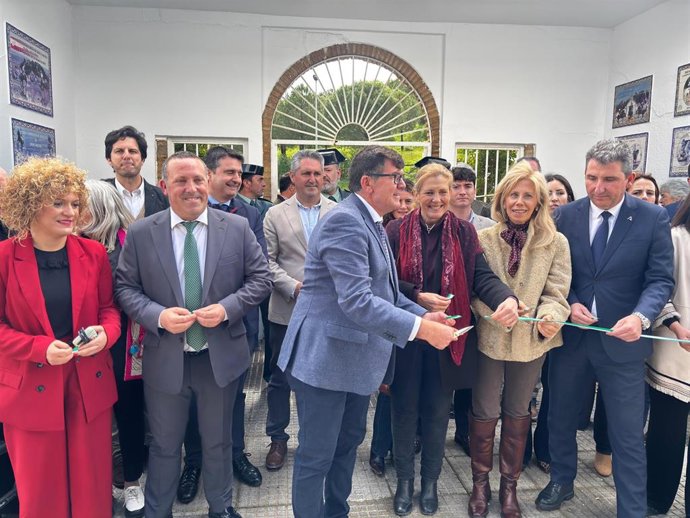 Inauguración de la XVII Feria Ganadera de Puebla de Guzmán (Huelva).