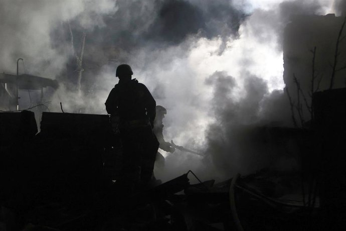 Imagen de archivo de la guerra en Ucrania 