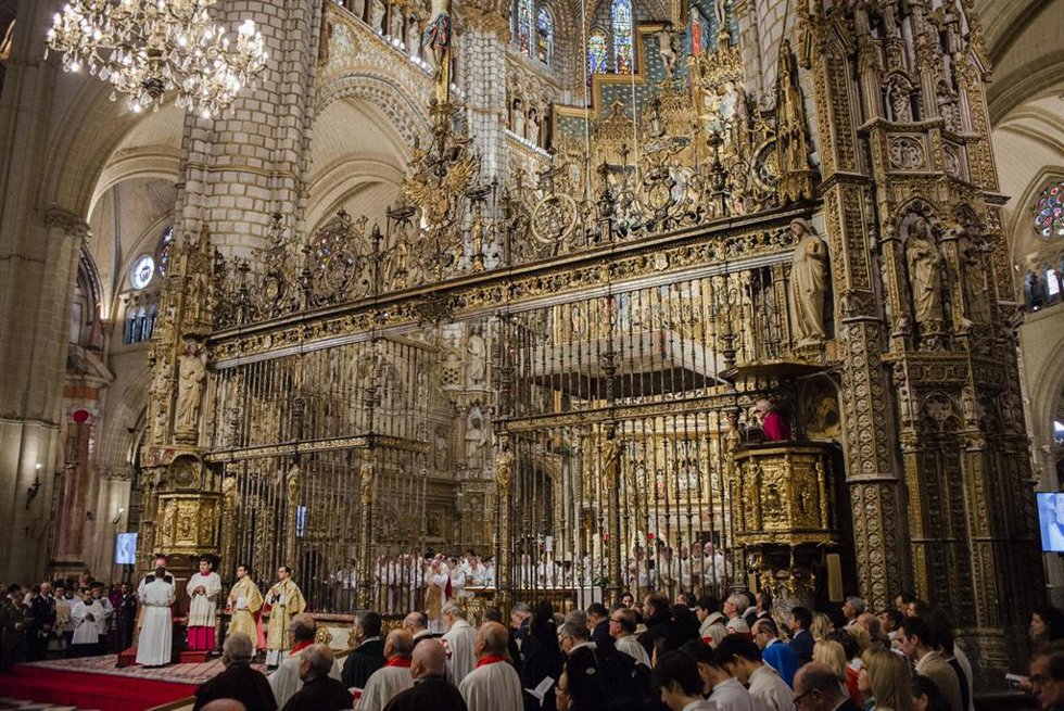 Archivo - Misa del Corpus en la Catedral de Toledo
