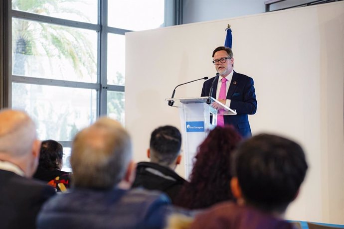 El presidente de la Autoridad Portuaria de Tarragona, Santiago J. Castellà.