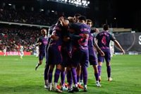 El Espanyol golea al Rayo por la permanencia