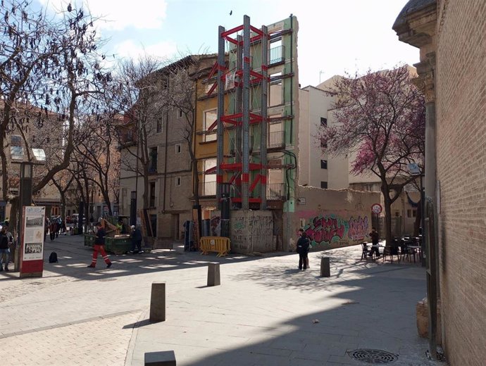 Solar abandonado en La Magdalena