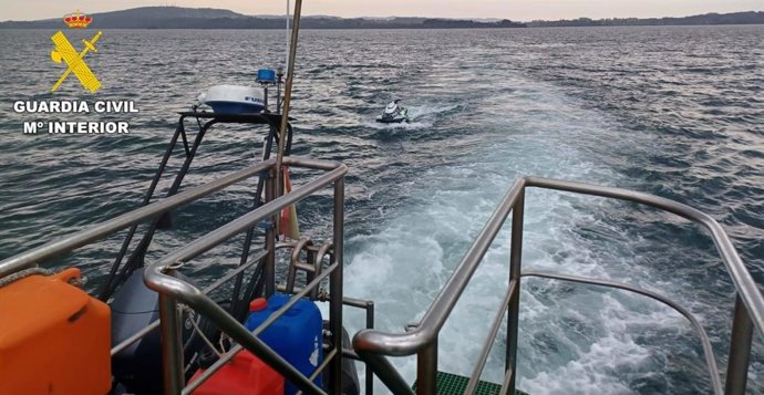 Rescate moto de auga