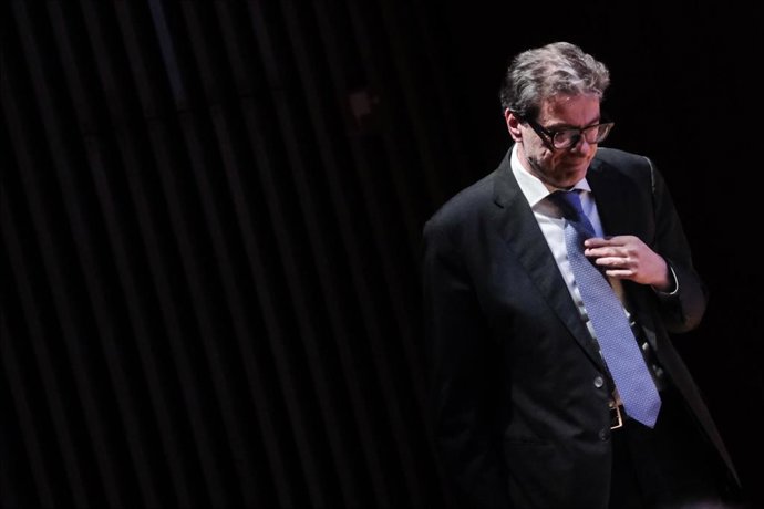 Giancarlo Giorgetti, ministro de Economía de Italia 
