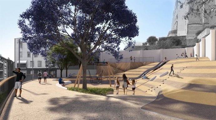 Diseño de la renovación de los jardines de Jaume Planas i Alemany