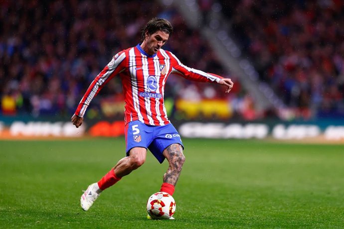 Rodrigo de Paul con el Atlético de Madrid