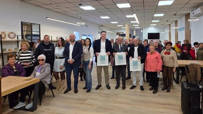 El subdelegado del Gobierno de España en Jaén, Manuel Fernández, en la presentación del proyecto 'MercaMayor'.