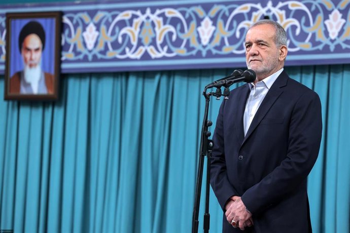 El presidente de Irán, Masud Pezeshkian